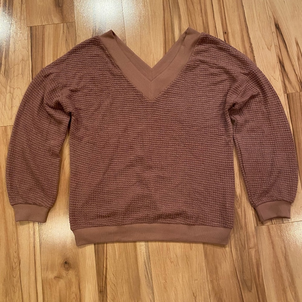 Adreamly oversized lightweight sweater top—S/M